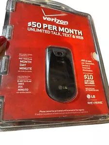 Verizon LG Revere 3 Prepaid Phone $50/Month Unlimited Talk Text & Web - Picture 1 of 4
