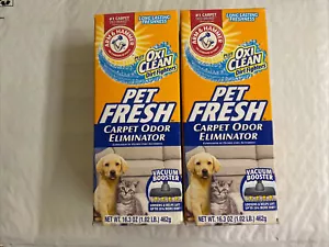 3 Pack PET FRESH Arm & Hammer Carpet Odor Eliminator Oxi Clean Dog Cat FREE SHIP - Picture 1 of 1