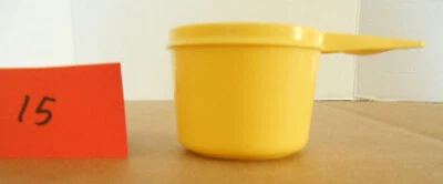 Tupperware Yellow Measuring Cup 2/3 cup #763 O15 - Image 1 of 3
