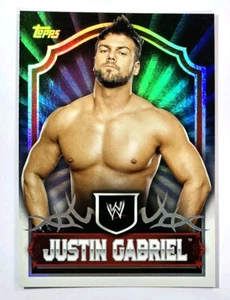 2011 Topps WWE Classic Justin Gabriel #37 - Picture 1 of 2