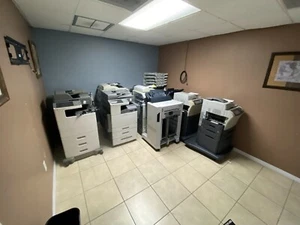 HP/LEXMARK/KONIKA MINOLTA COPIER & PRINTER LOT - 15 MACHINES - Picture 1 of 2