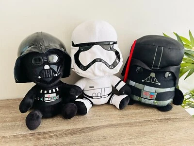 Juego de juguetes de peluche Star Wars 35-40 cm - Darth Vader x2 y Storm Trooper | ENVÍO GRATUITO Foto 1 de 4