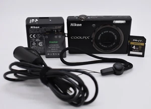 Nikon Coolpix S570-BLACK-12 MP-Digital Camera Complete - TESTED WORKING ✅ - Picture 1 of 11