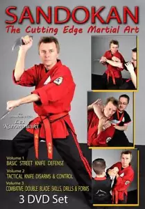 SANDOKAN (Vol-1,2&3) The Cutting Edge Martial Art by Grandmaster Les Kiersnowski - Imagen 1 de 1