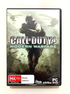 Call of Duty 4 Modern Warfare Juego PC Completo con Manual de Juego Activision - Imagen 1 de 4