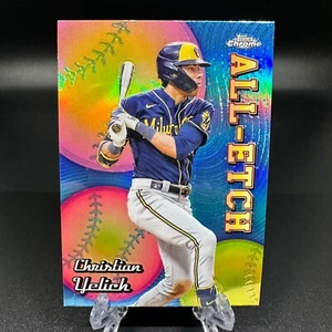 2024 Topps Chrome Christian Yelich All-Etch #CAE-20 Milwaukee Brewers - Picture 1 of 2