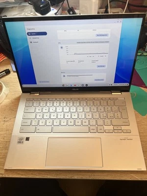 Chromebook Notebook Asus C436f I3 10110u 8gb 128gb Display Touchscreen 14” - Immagine 1 di 4
