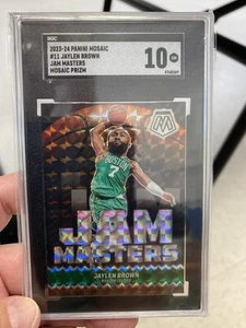 Jaylen Brown 2023-24 Panini Mosaic Jam Masters Mosaic Prizm #11 SGC 10 - Picture 1 of 2