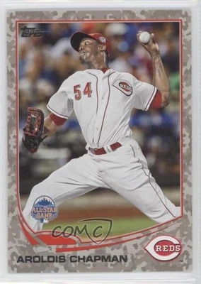 2013 Topps Update All-Star Desert Camo Foil /99 Aroldis Chapman #US286 - Image 1 of 2