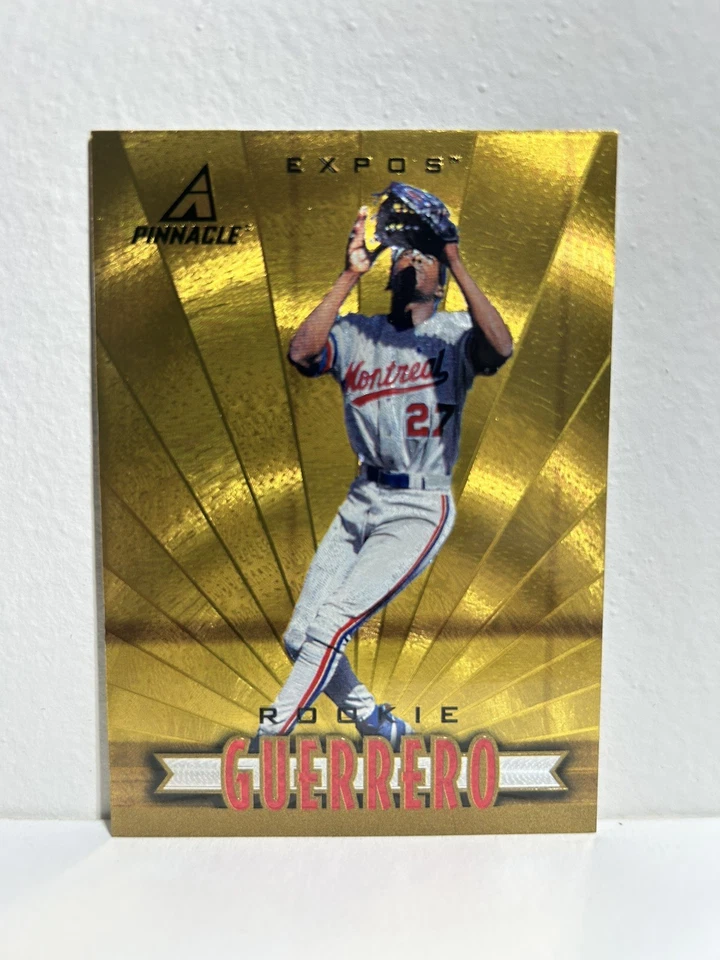 1997 Pinnacle GOLD Museum Collection Vladimir Guerrero Rookie RC SP #169 - Imagem 1 de 2