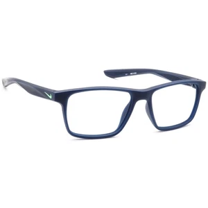 Nike Small Eyeglasses 5002SC C.400 Matte Navy Blue Square Frame 48[]15 130 - Picture 1 of 6