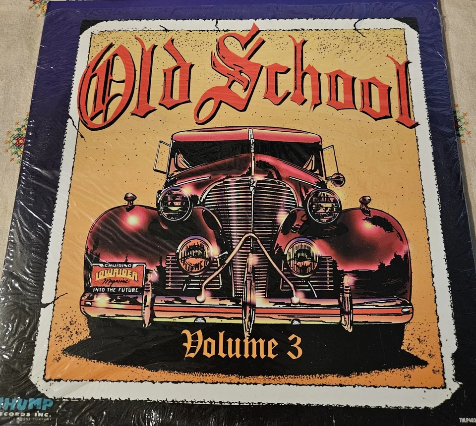 Lowrider Old School Volume 3 Double 2 LP 1994 Thump Records 1st Press THLP4030  - Image 1 of 4