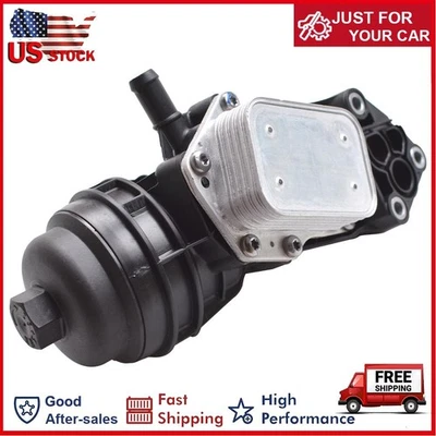 Carcasa de filtro enfriador de aceite de motor para Mercedes-Benz A220 A35 AMG CLA250 GLA250 Foto 1 de 4