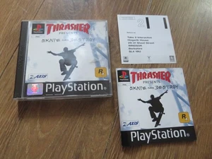 Thrasher Skate and Destroy PAL Playstation 1 PS1 Neuwertig Sammler - Bild 1 von 4