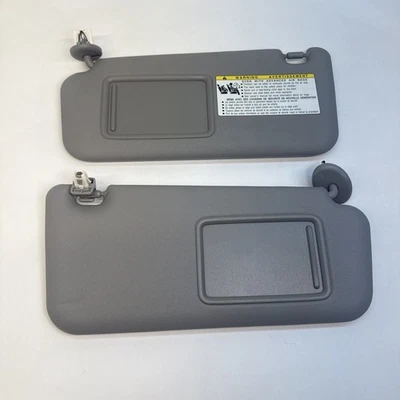 Juego de parasol Toyota RAV4 2006-2012 lado del conductor y del pasajero OEM gris Foto 1 de 4