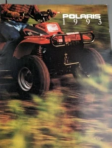 Vintage Polaris Accessory & Specifications Brochure 1993 ATV Models  - Picture 1 of 9