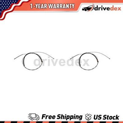 Пара тросов стояночного тормоза Dorman - First Stop подходит для Ford Fairlane 1966 1967 1968 годов выпуска - Изображение 1 из 4