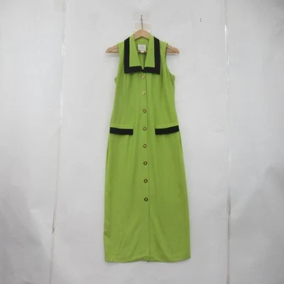 Vestido Joseph Ribkoff UK12 Verde Mezcla Acetato De Colección Ropa De Mujer - Preciado Foto 1 de 4