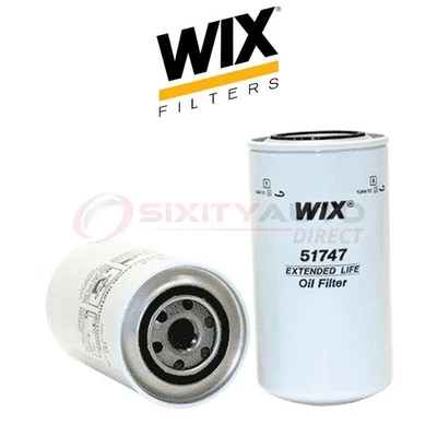 WIX Engine Oil Filter for 1988-1989 International Harvester S1753 7.6L L6 - jf - Image 1 of 4