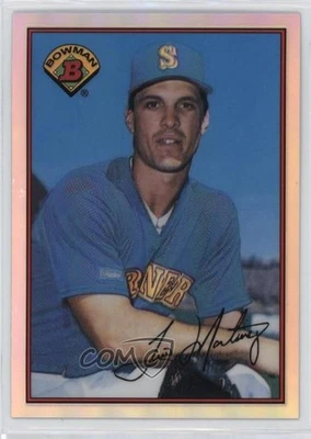 1998 Bowman Chrome Reprints Refractor Tino Martinez #12 - Image 1 of 2