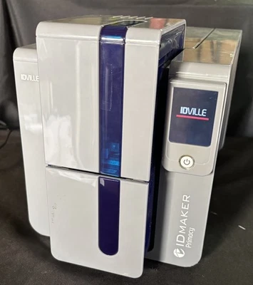 IDville ID Maker Primacy USB ID Card Printer PM1H0000BS-MD01 W/ Power Adapter - Image 1 of 4