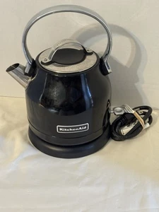 KitchenAid KEK1222OB Electric Kettle Black 1.25L Stainless Steel Base Tested - Picture 1 of 9