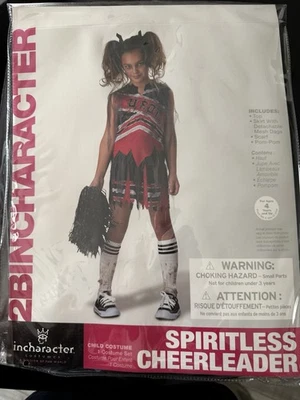 Spiritless Cheerleader I Incharacter Costumes Size 10 Child Halloween Costume - Image 1 of 4