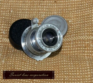 Lens INDUSTAR - 22 Red P 50mm f/3.5 Copy Leica Mount m39 Zorki FED LTM - Picture 1 of 10
