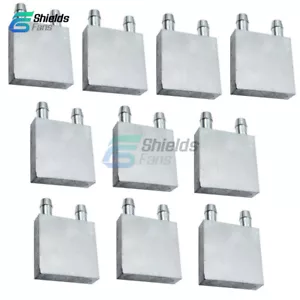 10PCS 40x40x12mm Aluminum Water Cooling Cooler Heatsink For TEC1-12706 CPU LED - Afbeelding 1 van 11