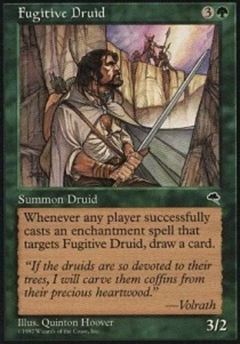 Fugitive Druid ~ Heavily Played Tempest MTG Magic UltimateMTG Green Card - Image 1 of 1