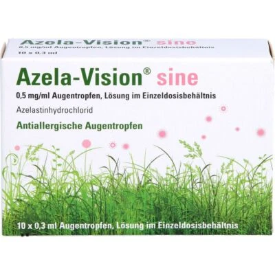 OMNIVISION GMBH AZELA-Vision sine 0,5 mg/ml Augentr.i.Einzeldosis. 3 ml PZN 02498263