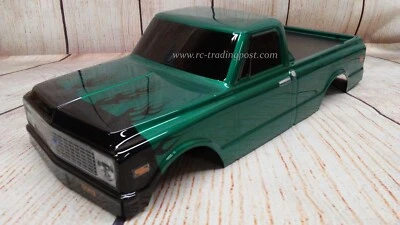 1972 Chevy C10 Custom Painted RC Body 1/10 WB 9.1"/232mm (Stampede,Granite) - Image 1 of 2
