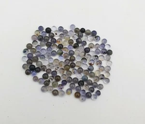 Natural Iolite Round Cabochon Loose Gemstone Lot 100 Pcs 3 MM - Picture 1 of 4