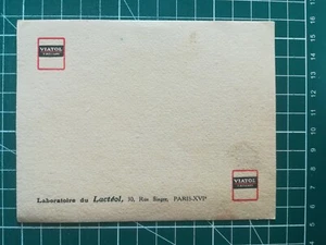 Vq139 buvard laboratoire du Lactéol rue singer Paris - Imagen 1 de 2