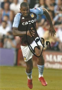 ASTON VILLA: WESLEY MORAES SIGNED 6x4 ACTION PHOTO+COA - Picture 1 of 1