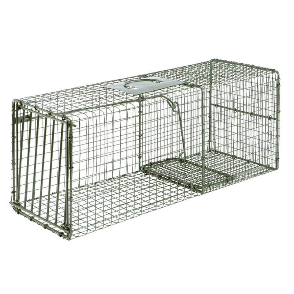 Duke Heavy Duty Cage Live Trap 1-Door 30x12x12 Raccoon 1112