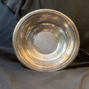 Vintage Silver Plate Round Serving Bowl 10.5” - Picture 1 of 8
