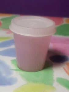 1 VINTAGE PINK TUPPERWARE MIDGET CONTAINER WITH SEAL #101  - Picture 1 of 4