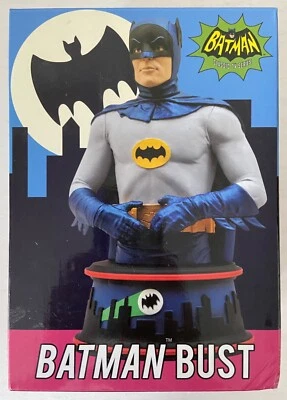 Diamond Select Batman Bust Adam West Classic TV edición limitada 2802/3000 con certificado de autenticidad Foto 1 de 4
