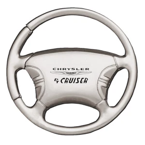 Chrysler PT Cruiser Steering Wheel Keychain (Chrome) - Picture 1 of 2