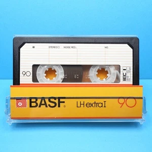 🍒 1x BASF LH extra I 90 * IEC I Tipo 1 * Cinta Cassette Cassette кассета * 1982 - Imagen 1 de 4