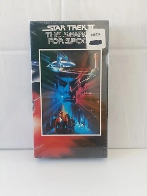 Star Trek III 3 The Search for Spock - VHS Tape Paramount 1984 Original Sealed - Image 1 of 2