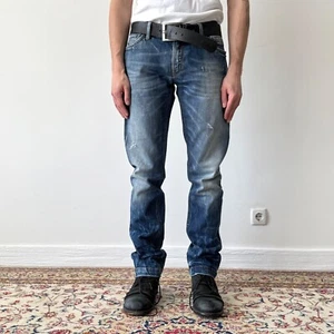 Men's Dolce & Gabbana Audacious Opium Blue Jeans Pants Size 35 - Picture 1 of 8
