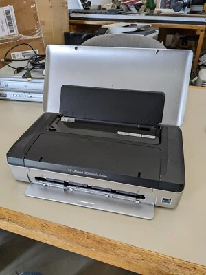 HP CN551A OfficeJet 100 Mobile Printer W/Battery NO Power Supply  *UNTESTED* - Image 1 of 4