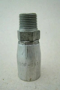 Synflex Male Hydraulic Hose Fitting , 390F-08108 - Picture 1 of 9
