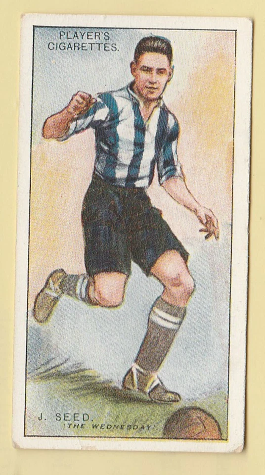 Football John Players Association Footballers 1928-29 #69 Seed Sheff Wednesday - Image 1 of 2