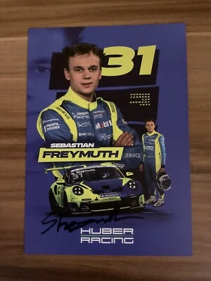 Sebastian Freymuth Autogrammkarte Motorsport - Porsche Carrera Cup - Bild 1 von 2