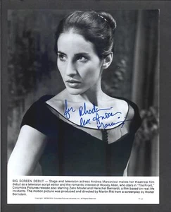 Andrea Marcovicci - Signed Autograph 7x9 TV Still - The Front - Picture 1 of 1