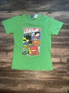 Lego DC Justice League Super hero Green t-shirt Kids Size XL (14/16) - Picture 1 of 5