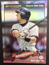 2001 Donruss 2000 Retro Stat Line Career #4 Nomar Garciaparra #/103